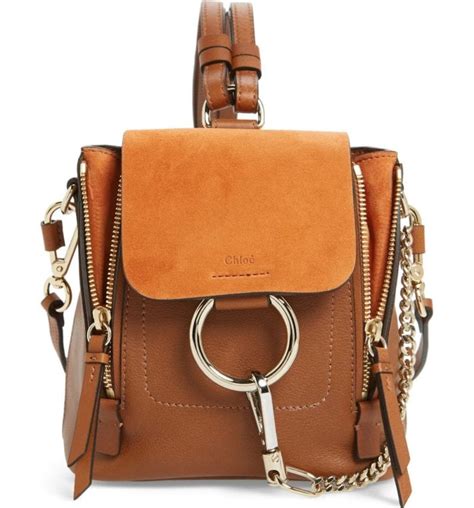 chloe faye mini backpack replica|chloe bag dupe.